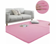 Family Fabrics Koberec Rabbit Strado do obývacího pokoje 60x100 v barvě SakuraPink