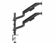Ergo Office Ergonomický kancelářský držák pro 2 monitory 17-32 1-10kg ER-692 B