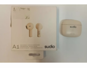Sudio Bezdrátová bílá sluchátka Sudo A1
