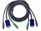 ATEN sdružený prodlužovací kabel 3m, PS/2