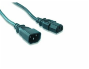 Kabel síťový, prodlužovací, 1,8m VDE 220/230V