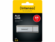 Intenso Alu Line silber     64GB USB Stick 2.0 3521492