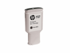 HP 727 Black matte DJ Ink Cart, 300 ml, C1Q12A
