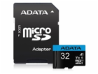 Adata/micro SDHC/32GB/UHS-I U1 / Class 10/+ Adaptér