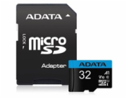 Adata/micro SDHC/32GB/UHS-I U1 / Class 10/+ Adaptér