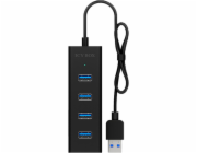 ICYBOX HUB USB Icy Box IB-HUB1409-U3 4portový USB 3.0 Hub (NUICYUS4P000012) 60255
