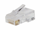 PREMIUMCORD Konektor RJ45 8pinů - na drát, balení 50ks v ...