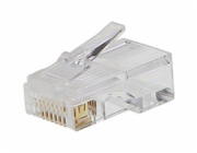 PREMIUMCORD Konektor RJ45 8pinů - na drát, balení 50ks v sáčku