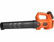 Black+Decker Akumulátorový axiální foukač BCBL200L-QW, 18 V (oranžovo-černý, 2,0 Ah Li-ion baterie)