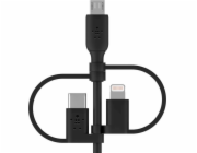 Belkin BOOST Charge univ. kabel  1,2m Lightn./Micro/USB-C - USB-A