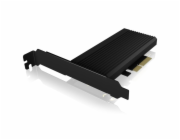 Icy Box řadič PCI až M.2 SSD karta NVMe IB-PCI208-HS s chladičem