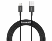 Baseus CALYS-A01 Superior Fast Charging Datový Kabel USB to Lightning 2.4A 1m Black
