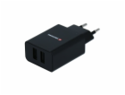Swissten Síťový Adaptér Smart Ic 2X Usb 2,1A Power + Dato...