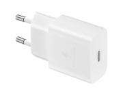 Samsung cestovní nabíječka EP-T1510NWE, USB-C, 15W, bílá