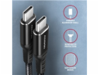 AXAGON BUCM-CM20AB, HQ kabel USB-C <-> USB-C, 2m, USB 2.0...