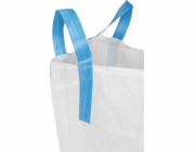 BigBag TOF4, 70x70x70 cm, PP, 4 uši, bílý, pytel s plochým dnem, max. 800 kg