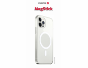 Swissten pouzdro clear jelly MagStick iPhone 14 Pro max transparentní
