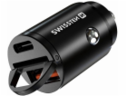 Swissten síťový adaptér power delivery 30w 1x usb-c + 1x ...