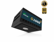 EVOLVEO G1000 PCIe 5.0, zdroj 1000W, ATX 3.0, 80+ GOLD, 90% účinnost, aPFC, 140mm ventilátor, retail