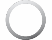 Kovový kroužek na magnetický držák do auta Baseus silver