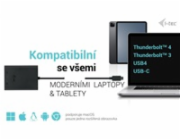 i-tec USB-C Dual 4K/60Hz (single 8K/30Hz) DP Video Adapter