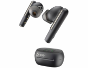 Poly Voyager Free 60+ bluetooth headset, BT700 USB-C adaptér, dotykové nabíjecí pouzdro, černá