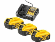 DeWalt DCB1104P3-QW 3x 18V 5Ah  Battery Set