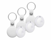 MiLi MiTag Apple bílý + bílý přívěšek 3 