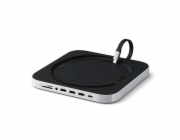Satechi USB-C Stand & Hub pre Mac Mini/Studio with NVMe SSD enclosure - Silver