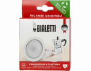 Bialetti Ricambi 3 Replacement  Gaskets +1 Filter 1 Cups