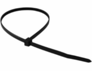 Upevňovací popruh Elematic, 7,5 x 300 mm, černý