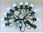 LED girlanda bublina Domoletti BDG50-10-5T, 5 m, 10, rgb