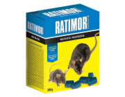 Návnada RATIMOR® Brodifakum voskové bloky, pro myši a potkany, 300 g, parafínové kostky