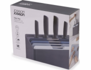 Joseph Joseph Folio Plus 8-piece  Grey Knife &amp; Chopping Board Set