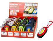 Svítidlo Strend Pro Keychain, klíčenka, přívěsek, s karabinkou, mix barev, LED 20 lm, 70x34x24 mm, S