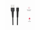 Swissten datový kabel usb / usb-c 1,0 m černý