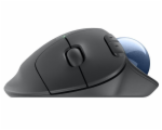 Logitech ERGO M575S Wireless Trackball - GRAPHITE+BLUE BALL - BT