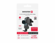 Swissten smart držák do ventilace auta s bezdrátovým nabíjením 15ws-grip w2-av5