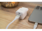 Swissten síťový adaptér gan 1x usb-c 20w pd a 1x usb-a 18...