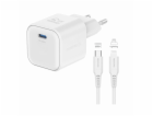 Swissten síťový adaptér gan 1x usb-c 20w power delivery b...