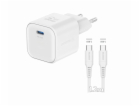 Swissten síťový adaptér gan 1x usb-c 20w power delivery b...