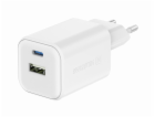 Swissten síťový adaptér gan 1x usb-c 45w pd + 1x usb-a 18...