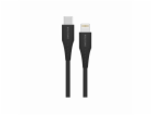 Swissten nabíjecí kabel usb-c / lightning 1,0 m černý