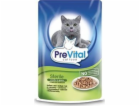 PREVITAL Cat Food Sterile Drůbež v omáčce - mokré krmivo ...