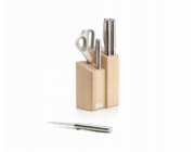 Joseph Joseph Elevate Fusion 5pc  Knife&amp;Sciss.Set w.Beechwood Blk.