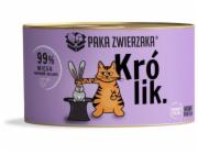 PAKA ZWIERZAKA Rabbit Mono - mokré krmivo pro kočky - 200g