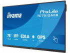 75" iiyama TE7512MIS-B4AG:IPS,4K,40P,USB-C