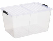 Úložný box s víkem Plast Team, 50l, 56,7x39,6x30,6cm
