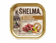 SHELMA Duck and chicken pate - mokré krmivo pro kočky - 100g