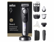 Zastřihovač vousů Braun Series 9 BT9560, lithium-iontová baterie, černá